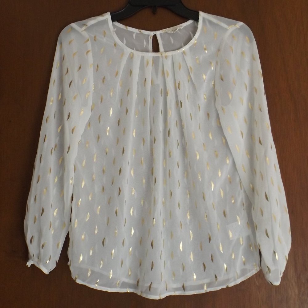 Mason Jules sheer blouse (#EV838)